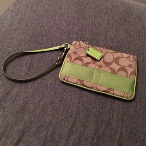 Coach wristlet