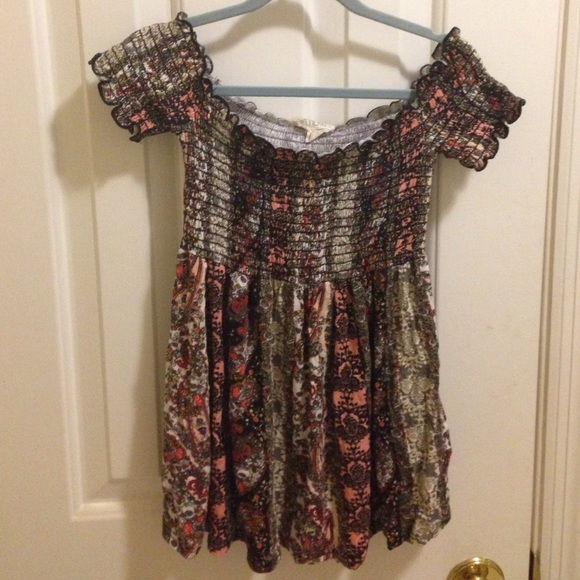 Off the shoulder top from Pacsun!