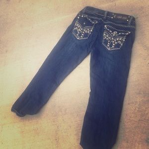La idol crop jeans size 1 but fit like a 0