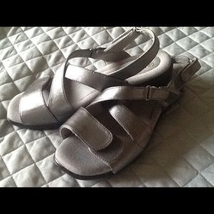 Pewter Grasshopper sandals