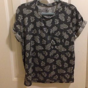 Paisley crop top from PacSun
