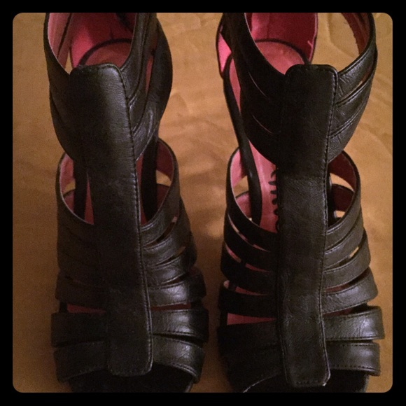 Black high heel