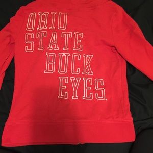 OSU pink zip up