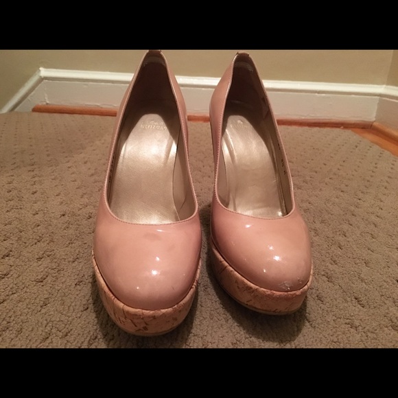 Nude Stuart Weitzman pumps