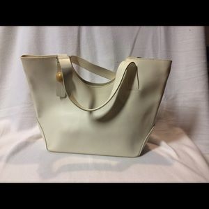 Cream Furla Handbag