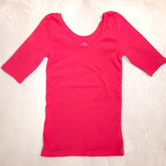 J Crew Scoop Neck Shirt