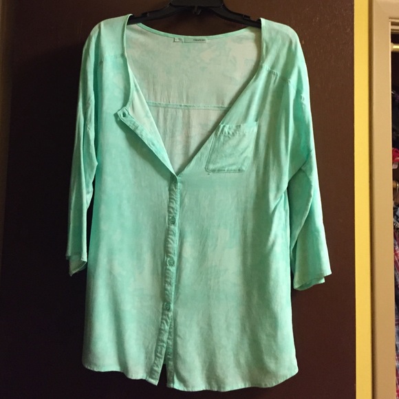 Maurice's Maurices button up blouse
