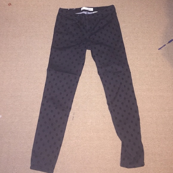 Joe Fresh Skinny Polka Dot Pants