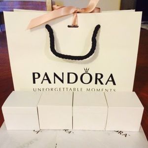 💯 Pandora Jewelry Boxes Bundle