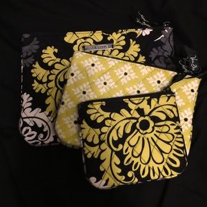 3 piece Vera Bradley pouches