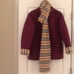 burberry striped scarf
