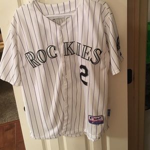 Authentic Colorado Rockies Troy Tulowitzki Jersey