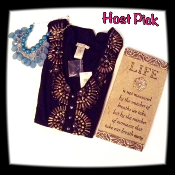 Cache Black Top Size Medium - Picture 4 of 4