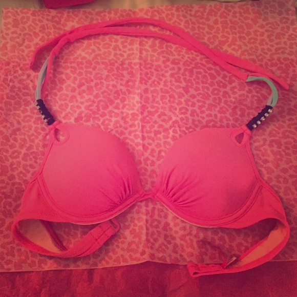 Pink Victoria's Secret bathing suit top. 34B