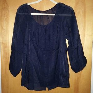 Banana Republic - 3/4 sleeve blouse - Sz L
