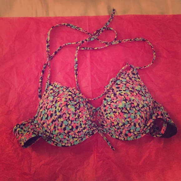 Multi color bathing suit top. Victoria's Secret