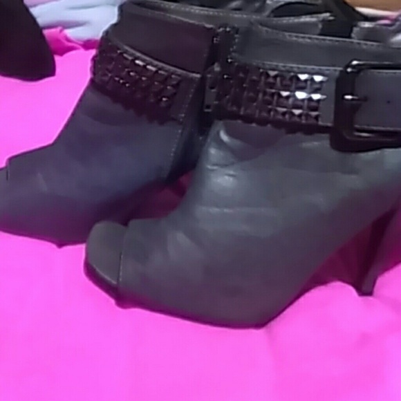 Metallic stilettos