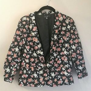 Floral Blazer