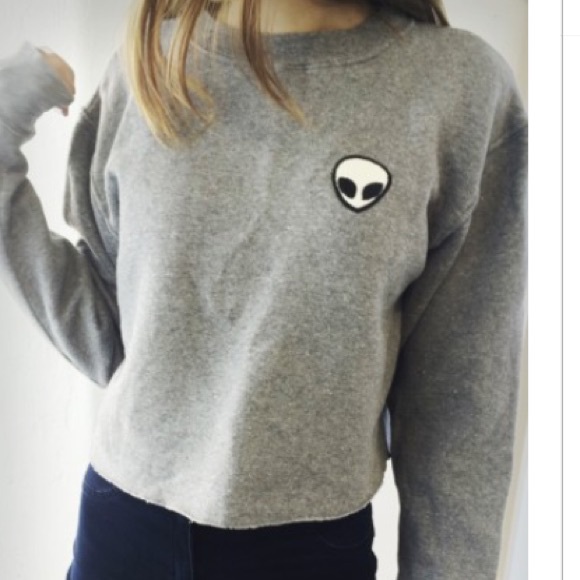 ISO Brandy Melville Alien Cropped Sweater