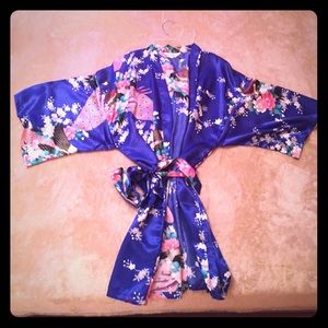 Chinese silk robe