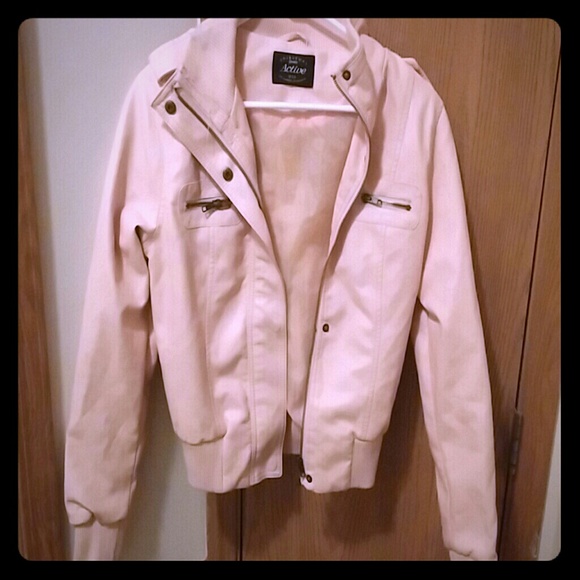 Faux leather jacket Size Medium