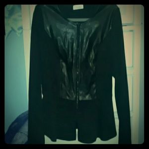 Chic calvin klein jacket! Multi material