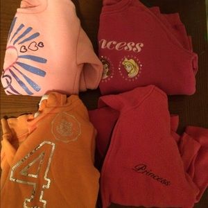 Girls clothes assortment