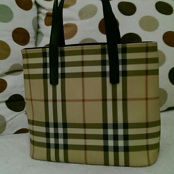 Burberry Check small tote