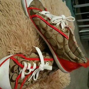 Coach tennis shoes