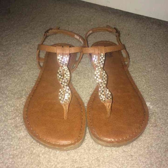 Brown sandals