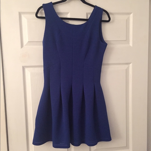 NEW Cobalt Fit and Flare Dress