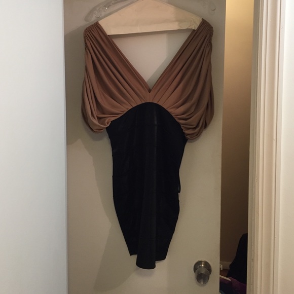 Two tone dress.