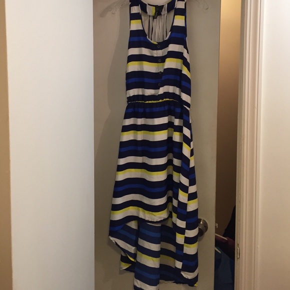 High low summer dress.