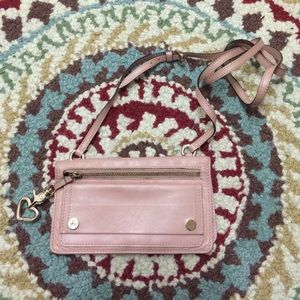 Gucci leather pink colored purse
