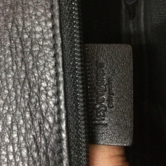 YSL leather black wristlet - Picture 3 of 6