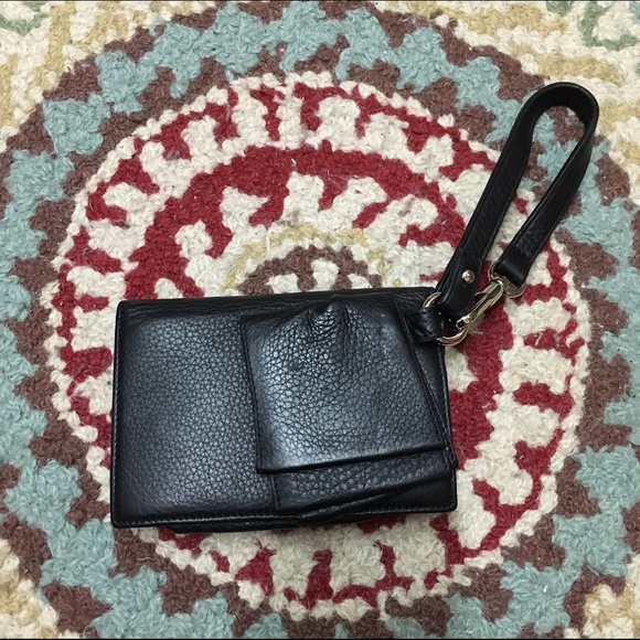 YSL leather black wristlet - Picture 2 of 6