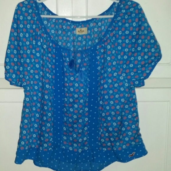 Hollister Tops - Hollister peasant top brand new no tag cute