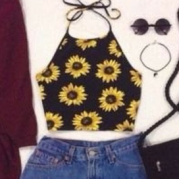 Sunflower Halter