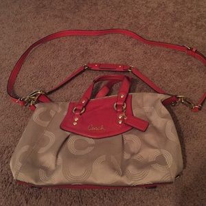Real Mid-Size Coach Purse