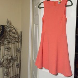 Coral dress
