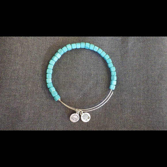 Expandable Aquamarine beaded Adjustable Bracelets