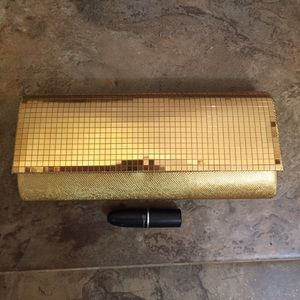 Gold clutch