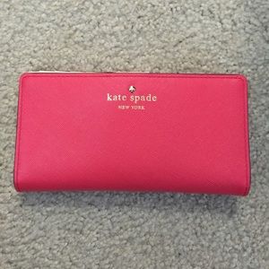 Pink Kate Spade Wallet