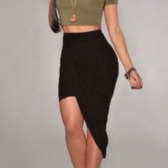 Black skirt