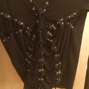 Parasuco Tops - Long sleeve blouse, with loop strings Parasuco Tops - Long sleeve blouse, with loop strings