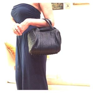 Alexander Wang Mini Rockie Duffle in Navy