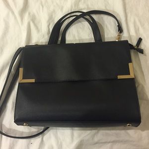 Atmosphere black satchel