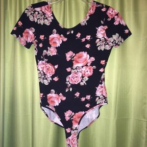 Forever 21 Floral Bodysuit