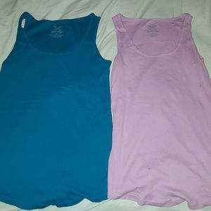 Two tank tops