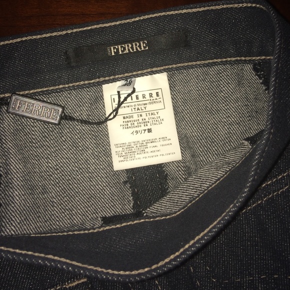 Italian denim skirt - Picture 4 of 4